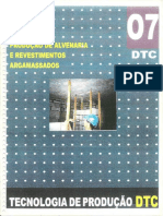 DTC - 7 - Produção de Alvenaria e Revestimentos Argamassados PDF