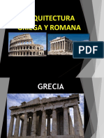 Arquitectura Griega y Romana