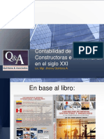 MG. JHONNY QUINTANA La Contabilidad de Empresas Constructoras e Inmobiliarias en El Siglo XXI