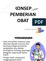 Konsep Pemberian Obat