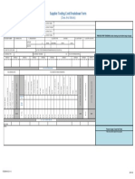 Supplier Tooling Cost Breakdown Form: (Dies and Molds)