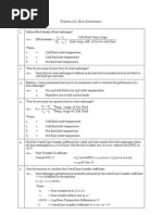 How To Calculate Duty and Surface Area of Heat Ex Changers