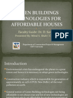 Green Buildings Technologies For Affordable Final)