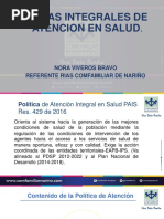 Rutas Integrales de Atencion en Salud