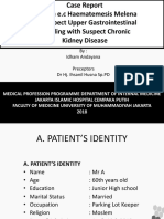 Anemia E.C Hematemesis Melena E.C Suspect Gastritis Errosive