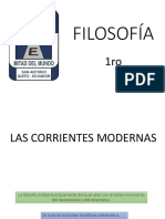 2 - Las Corrientes Modernas