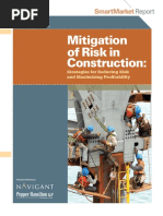 Mitigation of Risk in Construction Smart Market Report - 2011