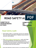 Road Safety Audit by Shubham Mishra 801723023