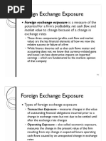 Foreign Exchange Exposure Is A Measure of The