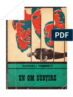 Dashiell Hammett - Un Om Subtire PDF