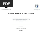 Practica de Procesos de Manufactura