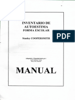 Inventario Autoestima Stanley Coopersmith PDF