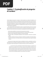 La Planificación de Proyectos de Escritura