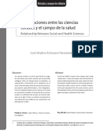 Estudios Sociales y Culturales en Medicina