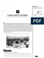 Parliament of India: Module - 3