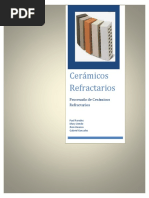 Trabajo de Ceramicos Refractarios