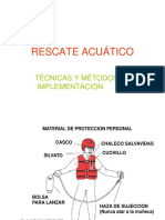 Rescate Acuático