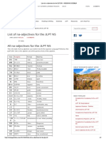 List of Na-Adjectives For The JLPT N5 - NIHONGO ICHIBAN