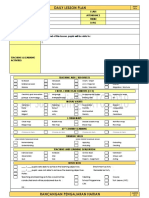 Daily Lesson Plan: Choose An Item. Choose An Item. Choose An Item. Choose An Item