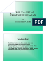 Model Dan Nilai Promkes (PPT 2) - 1 PDF