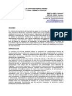 Los Swaps de Tasa de Interés y Otras Variantes Exóticas