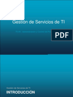 Gestion Servicios TI V1.0 (SM) PDF