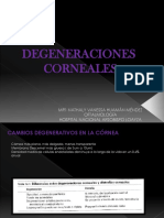 Corneal Degenerations