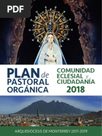 Plan de Pastoral Orgánica 2018 Arquidiócesis de Monterrey