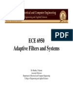 ECE 6950 Adaptive Filters and Systems