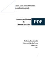 Secuencia Didáctica de Ciencias Naturales para 2º Grado