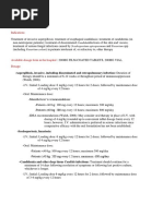 Class Indications:: Voriconazole