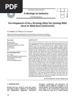 Tribology in Industry: S.C. Nwigbo, S.O. Mbam, C.U. Atuanya