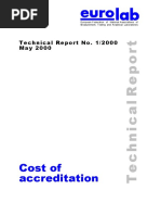 Cost of Accreditation