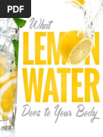 What Lemon Water Does To Your Body PDF