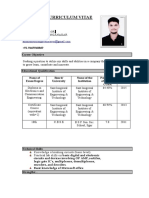 Curriculum Vitae: Rohit