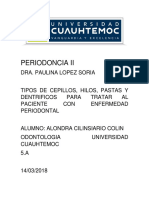 Auxiliares en Enfermedad Periodontal