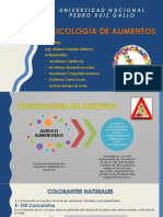 Toxicología de Aditivos PDF