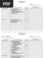 IQA Audit Checklist