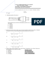 Soal Pas KTSP 2013 Kelas 10