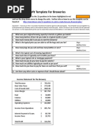 Brewery Financial Planning