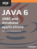 JDBC and Database Applications