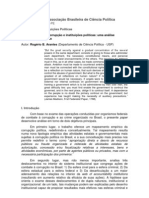 Corrupção e Instituições Políticas