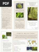 Hannah's Temperate Broadleaf Forest Brochure