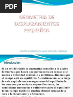 Geometria de Desplazamientos Pequeños