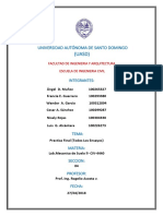 Trabajo Final Del Lab. de Mecanica de Suelo II