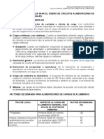 Calculos para El Diseno de Circ Aliment en Una Ie Comercial