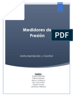 Medidores de Presión