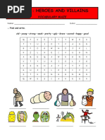 Surprise 6 - Unit 1: Vocabulary Maze