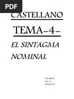 Dossier Tema 4 Castellano