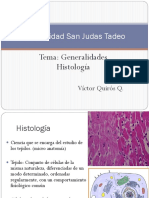 Clase I Generalidades Histologia